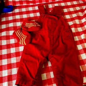 Overalls and booties